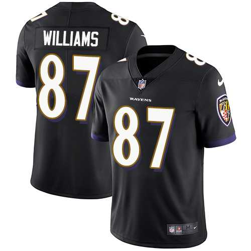 Nike Baltimore Ravens #87 Maxx Williams Black Alternate NFL Vapor Untouchable Limited Jersey,We sell and wholesale Nike Baltimore Ravens #87 Maxx Williams Black Alternate NFL Vapor Untouchable Limited Jersey on line form chian!